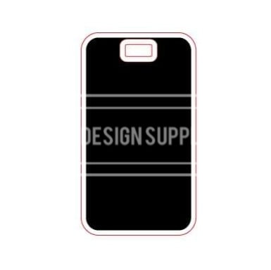 Acrylic - Luggage Tag - Rectangle 3 Inch