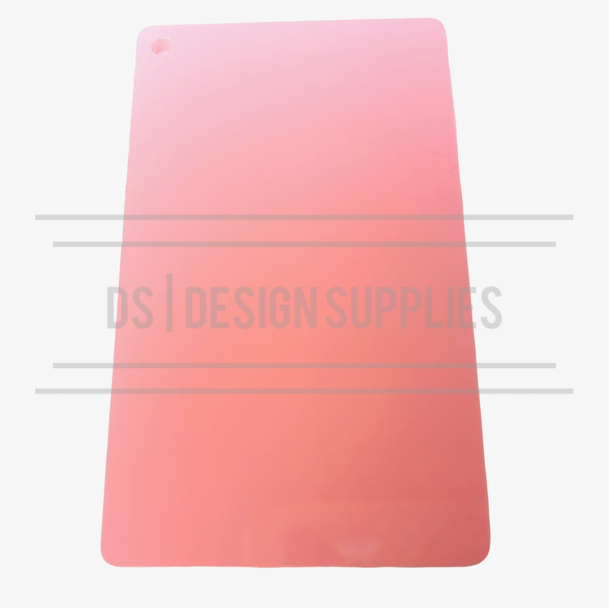 Acrylic - 3 inch Rectangle Pastel Pink