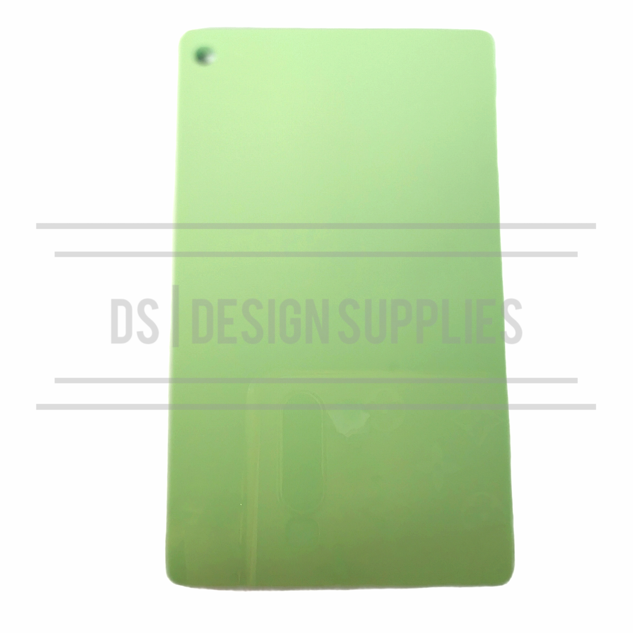 Acrylic - 3 inch Rectangle Pastel Mint