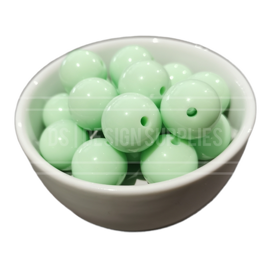 20mm Gloss - Pastel Green