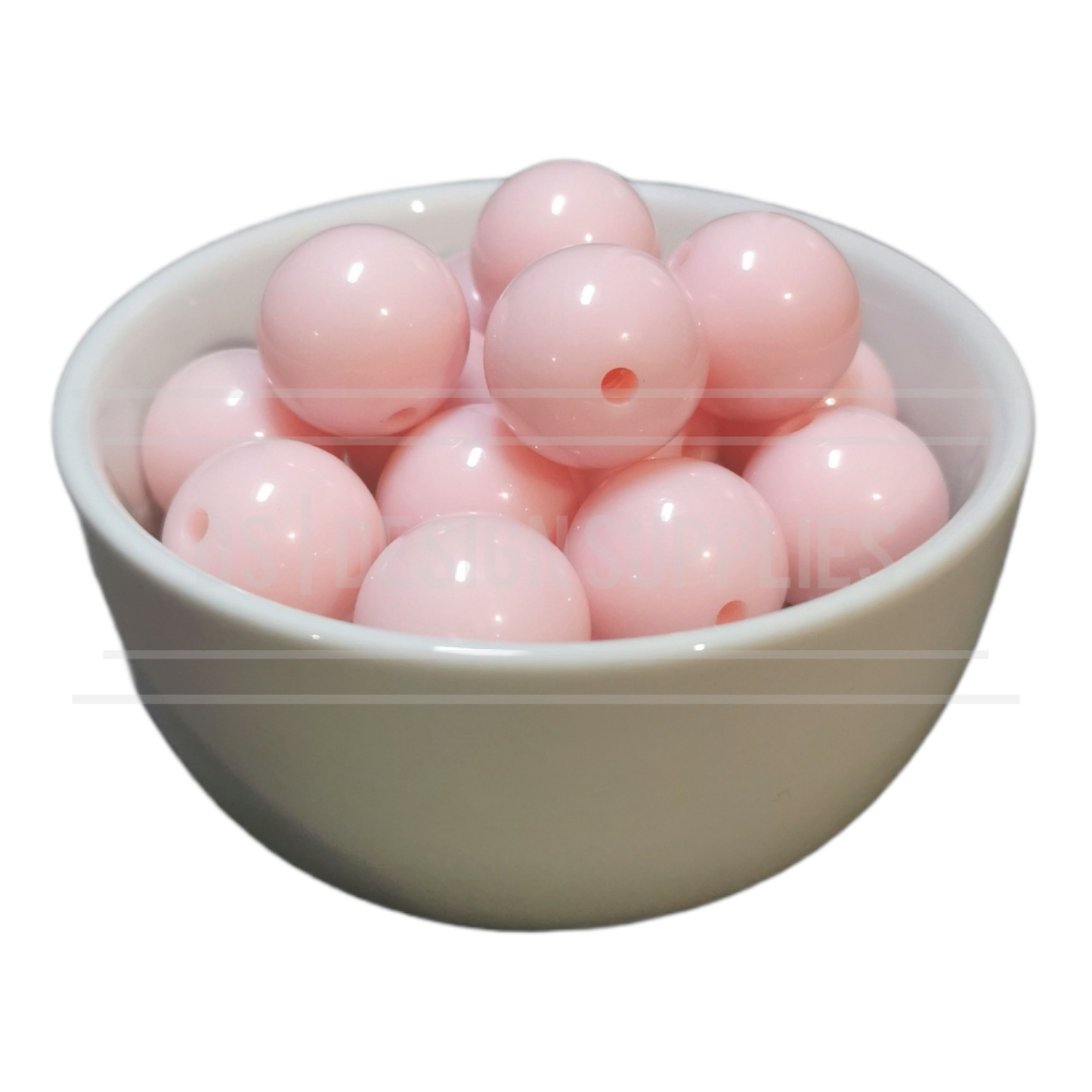 20mm Gloss - Pale Peach