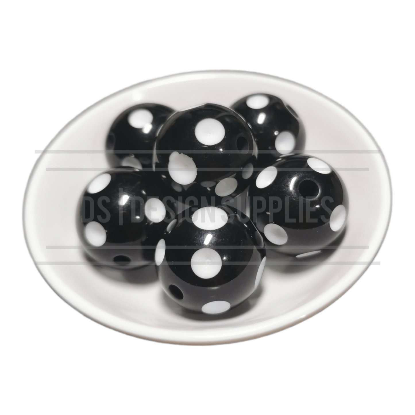 20mm Dimple - Black