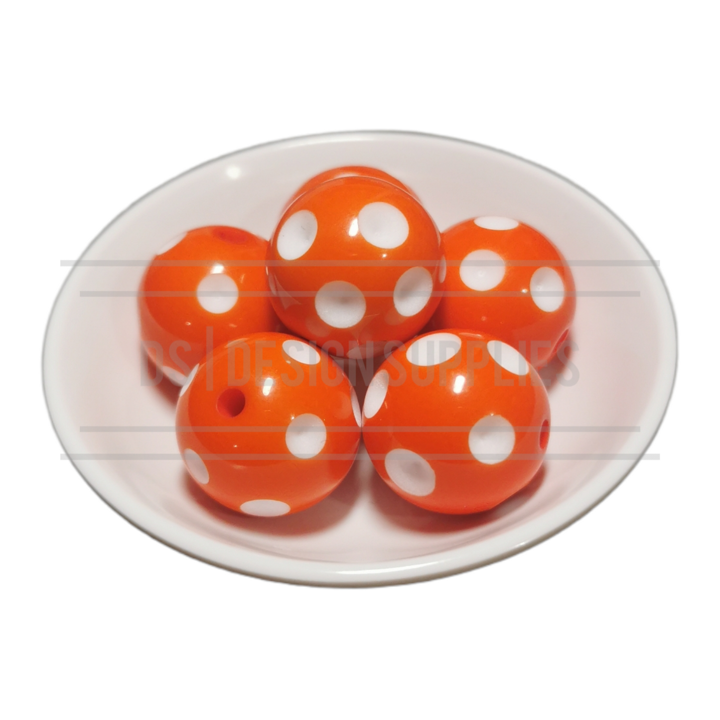 20mm Dimple - Orange
