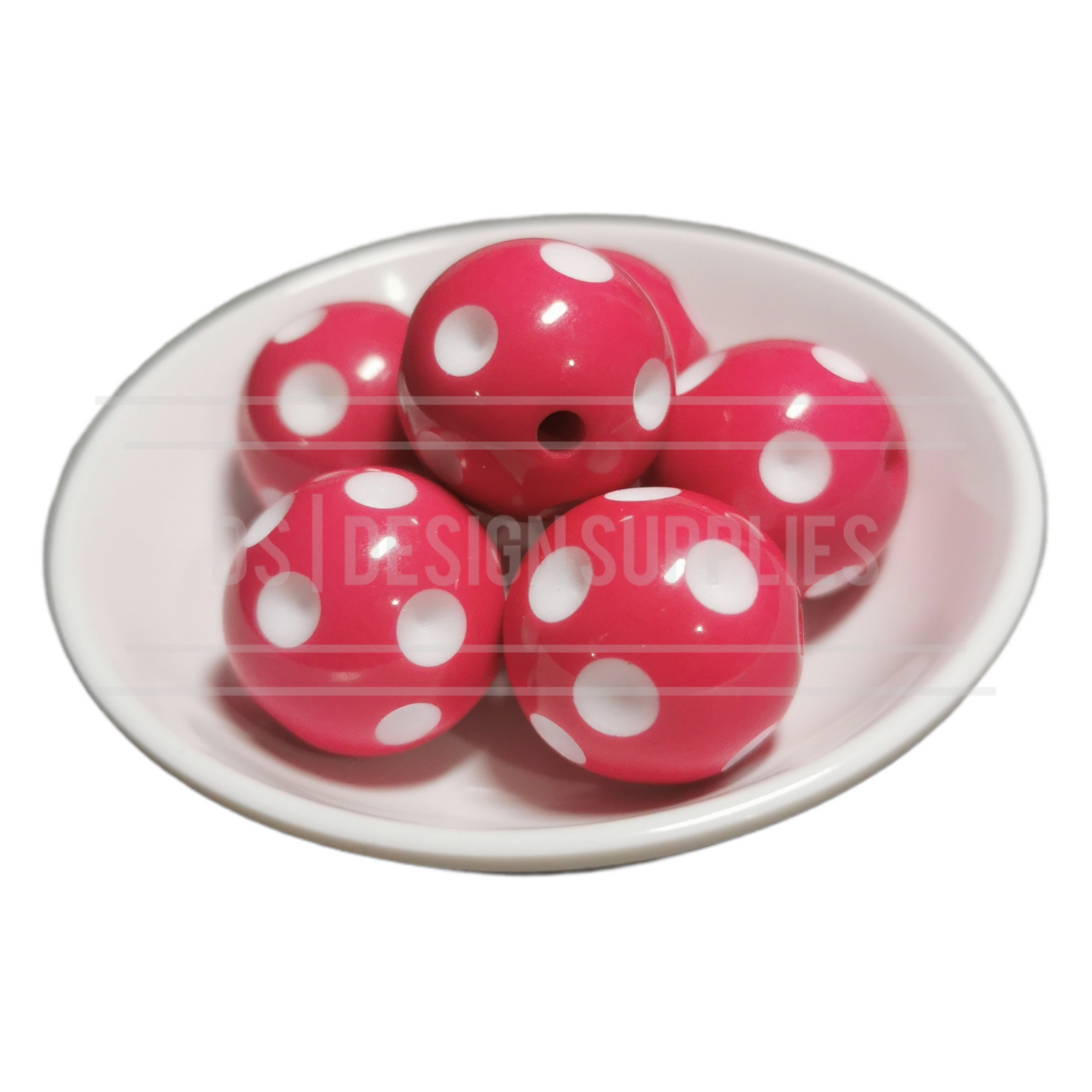 20mm Dimple - Passion Pink