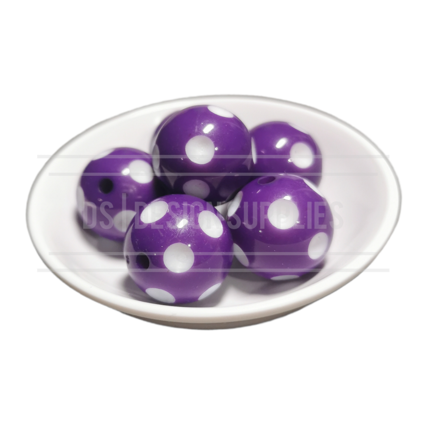 20mm Dimple - Purple