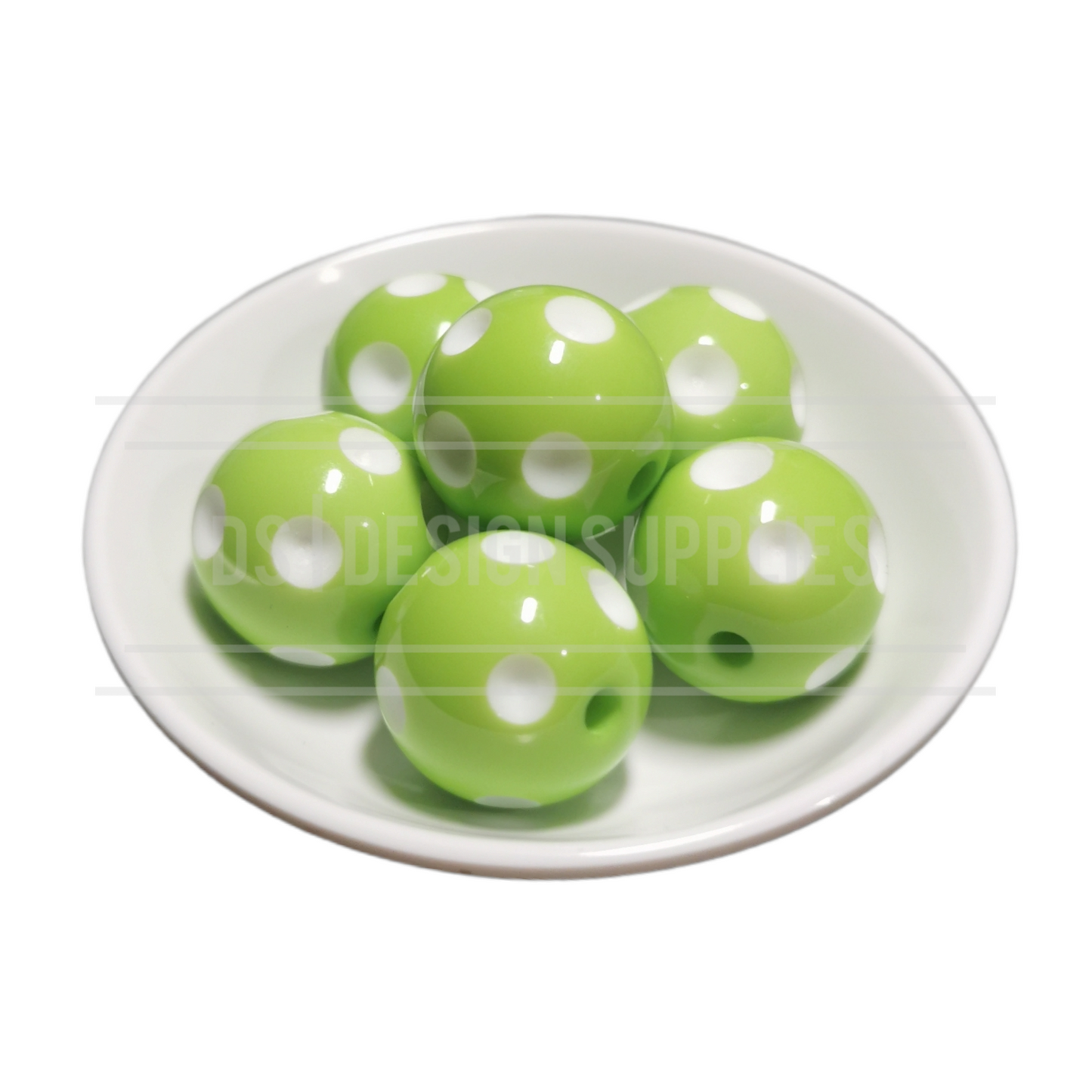 20mm Dimple - Lime