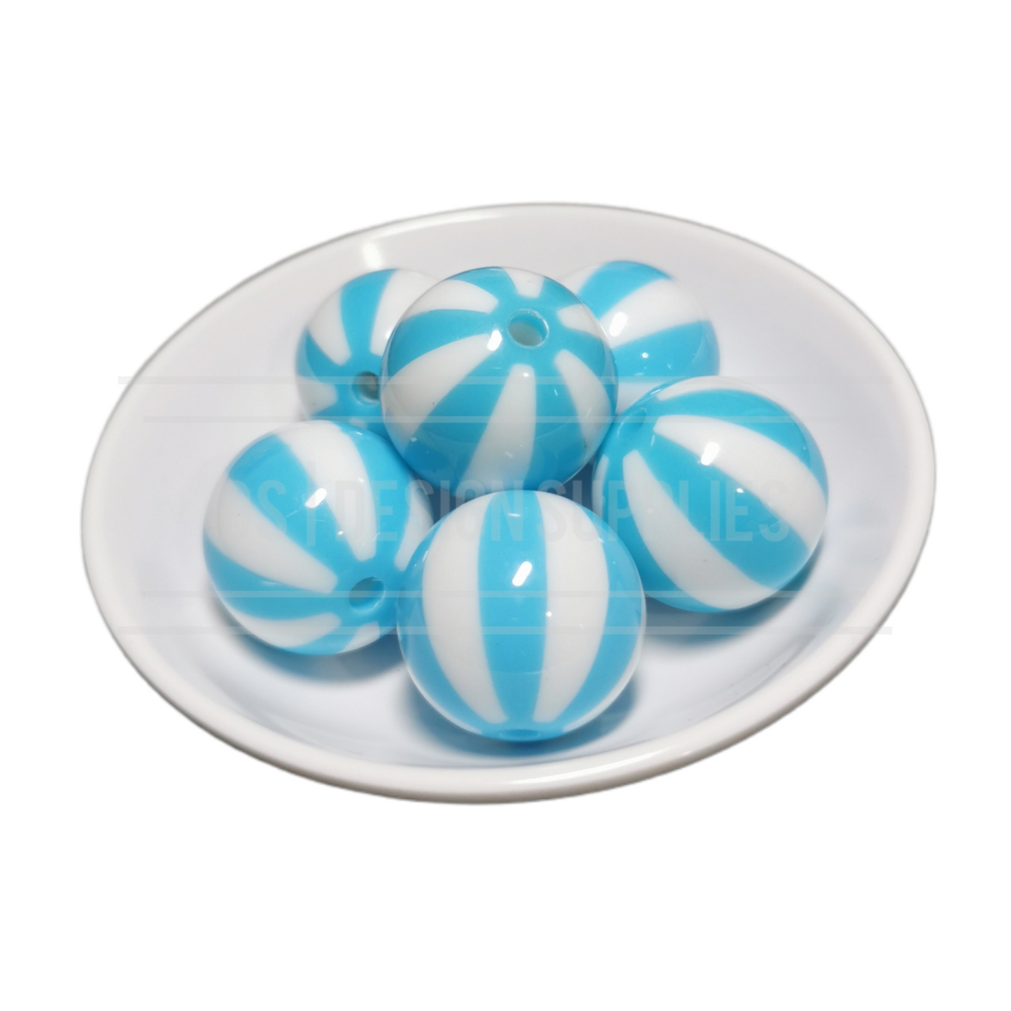 20mm Rock Candy - Deep Sky Blue