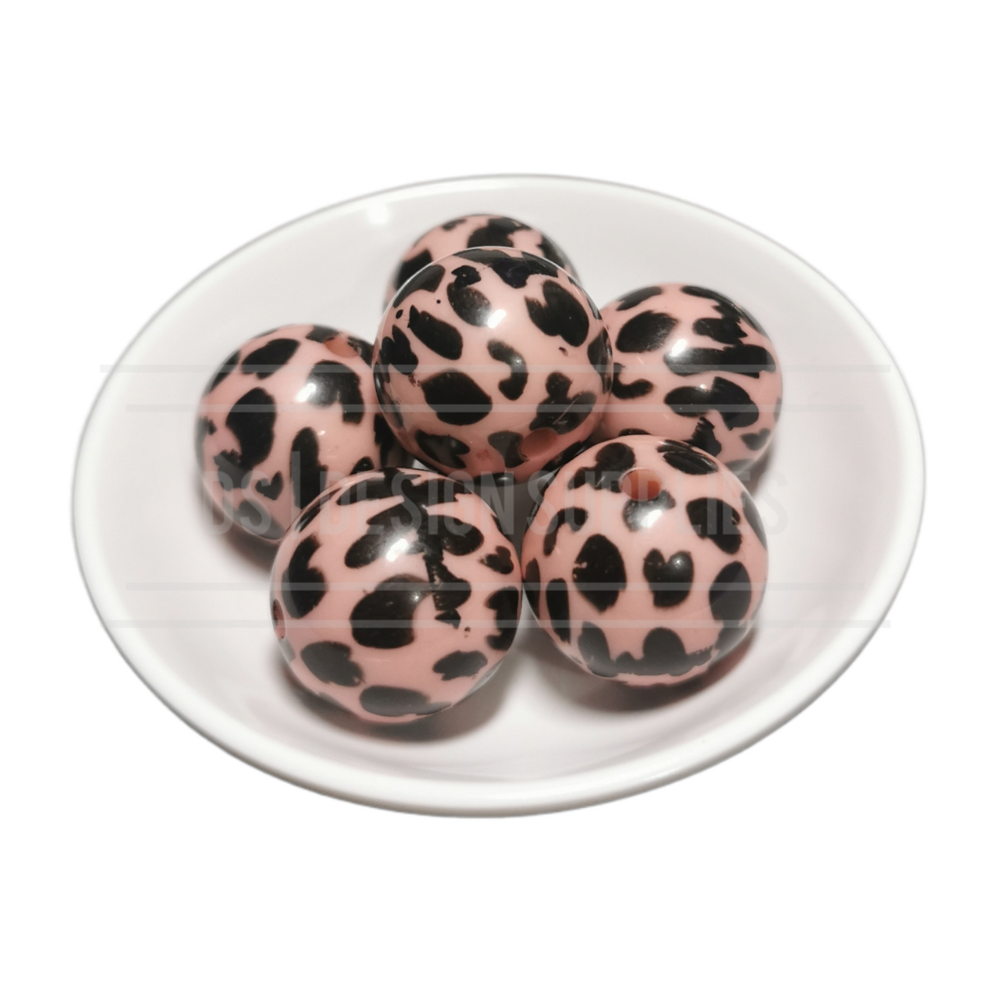 20mm Animal Print - Cow Print - Nude