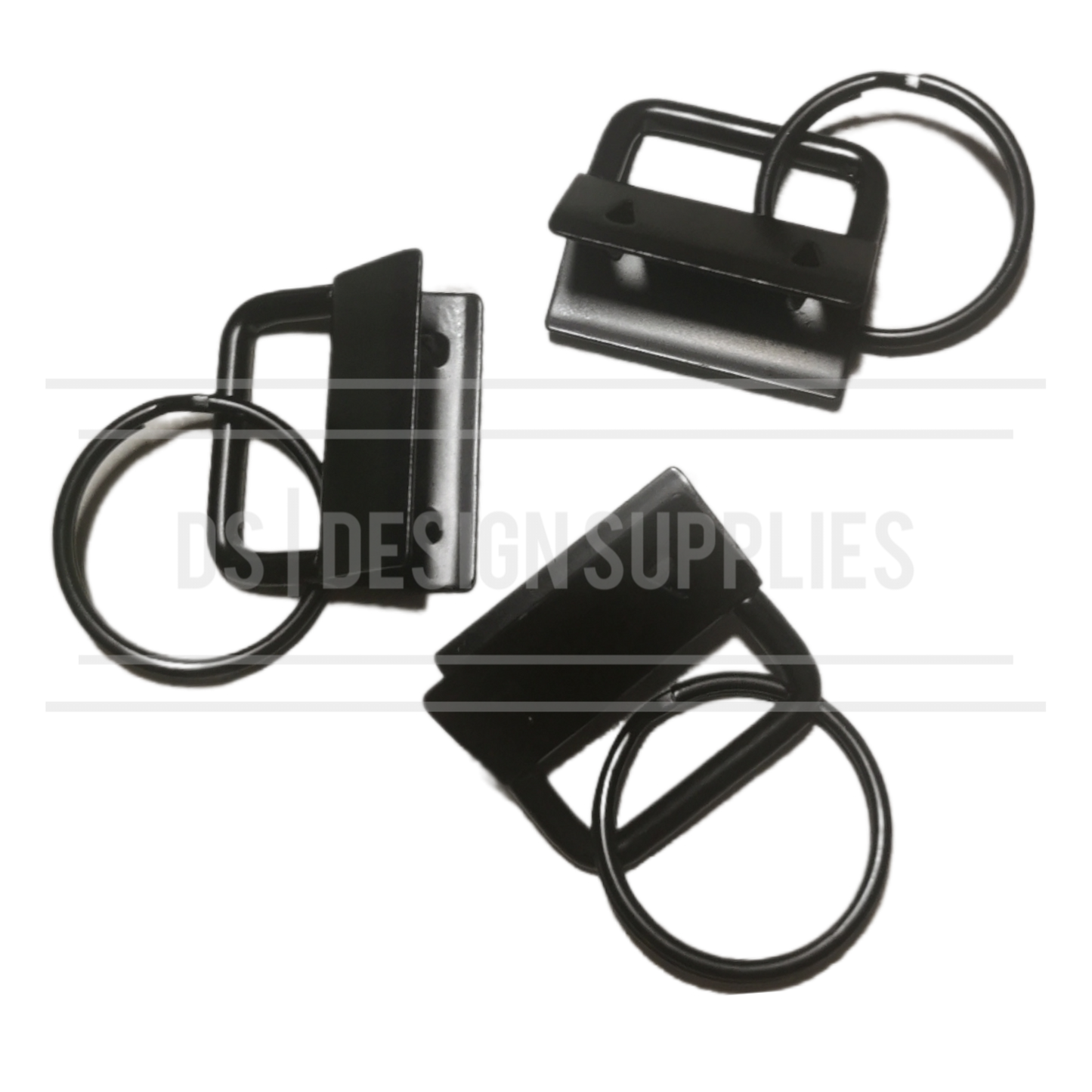 Key Fob - Black Matte 25mm