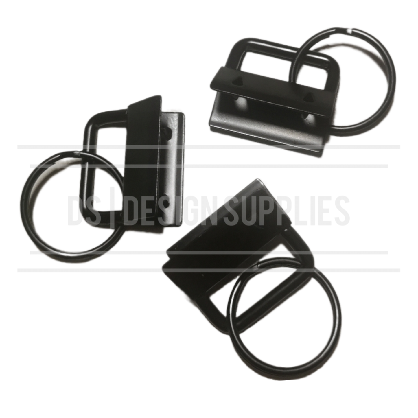 Key Fob - Black Matte 25mm