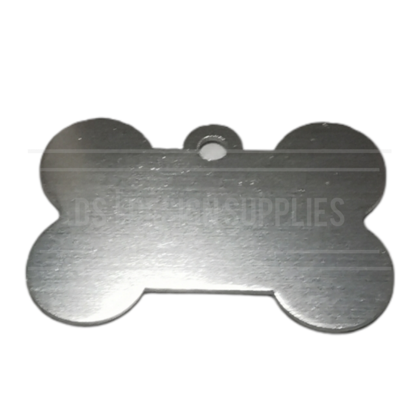 Dog Bone Tag - Silver