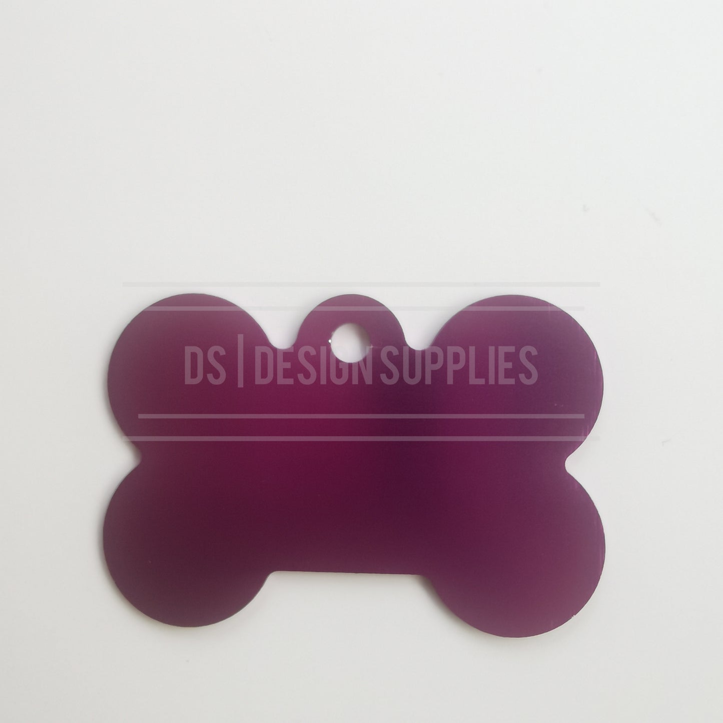 Dog Bone Tag - Purple