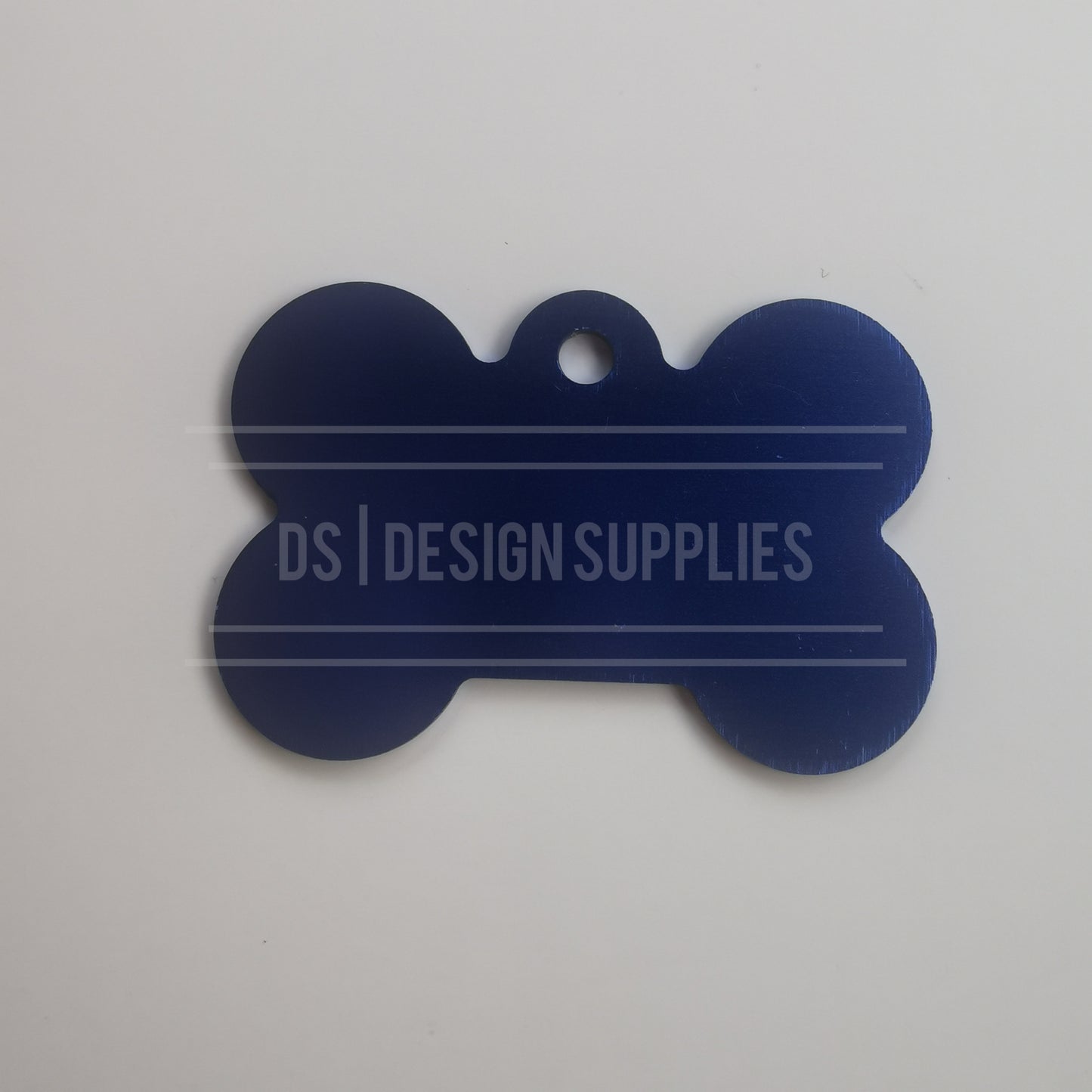 Dog Bone Tag - Blue