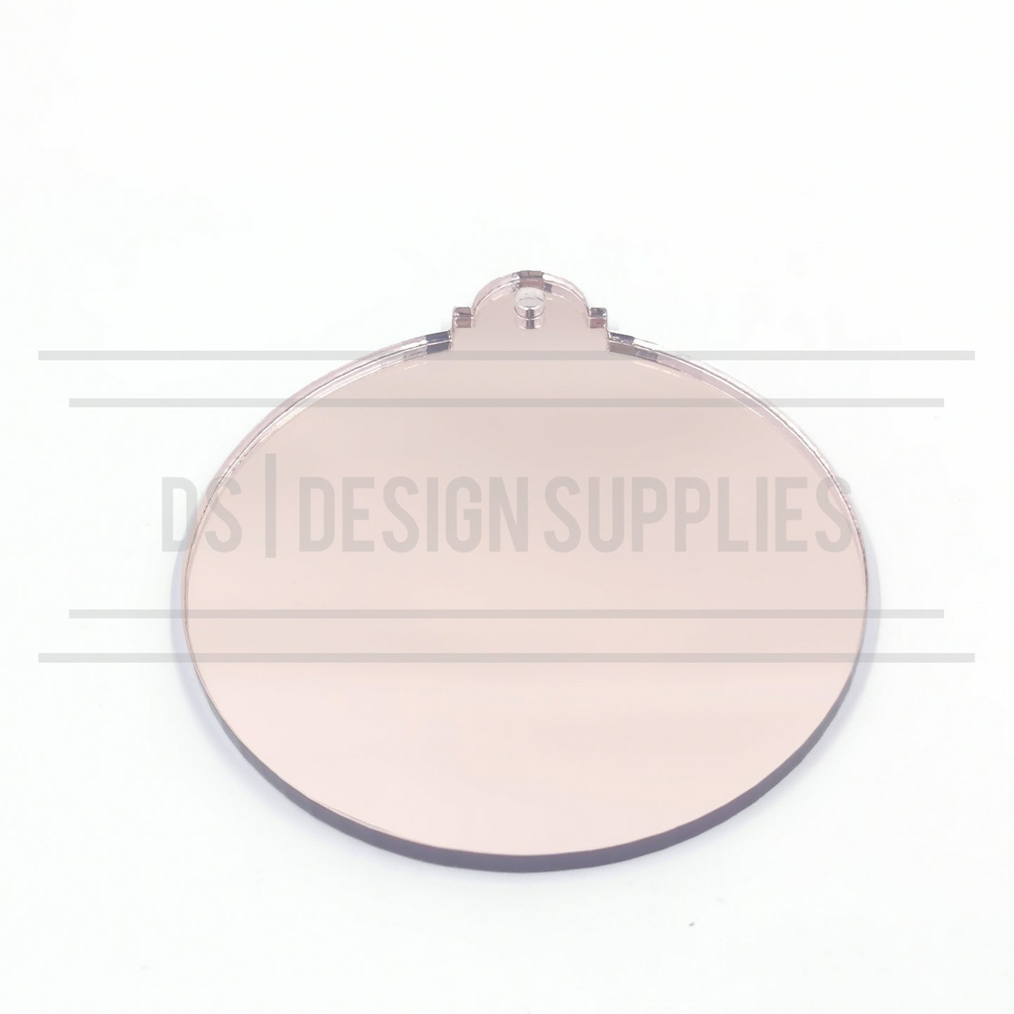 Acrylic - 4 Inch Bauble - Mirror