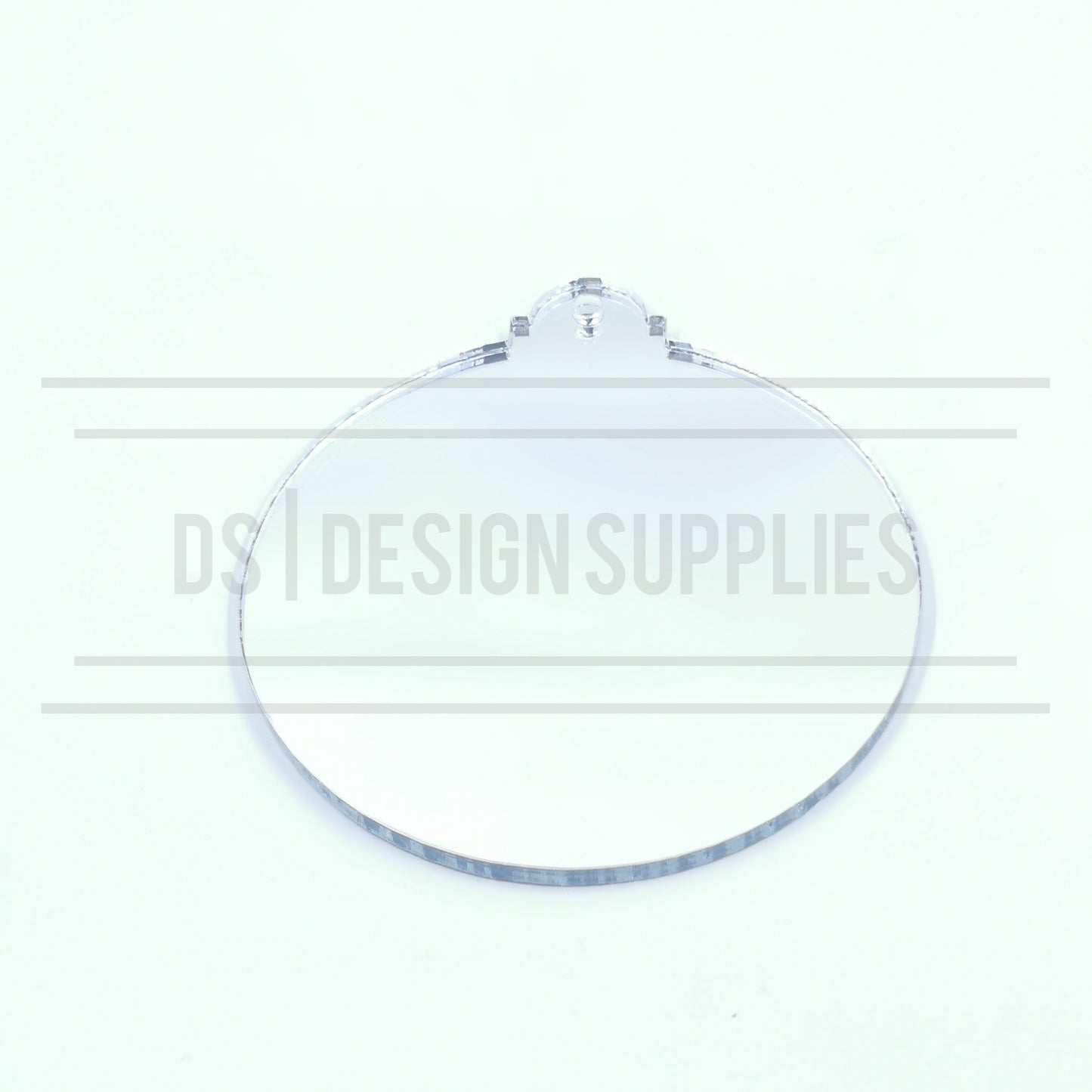 Acrylic - 3 Inch Bauble - Mirror