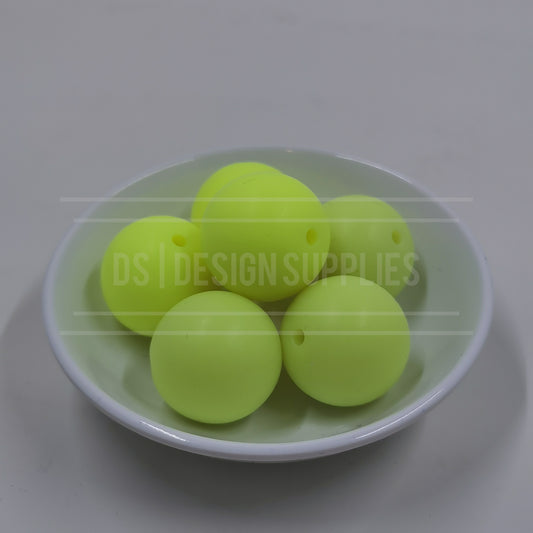 20mm Matte - Fluro Yellow