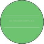 Acrylic - 2.5 Inch Circle - Two Holes