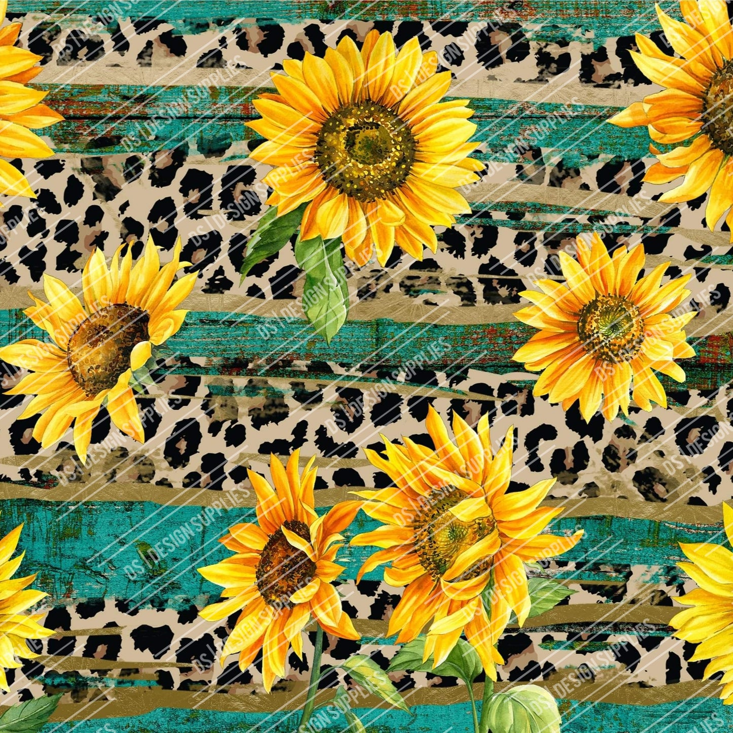 Rustic Leopard - Tumbler Wrap