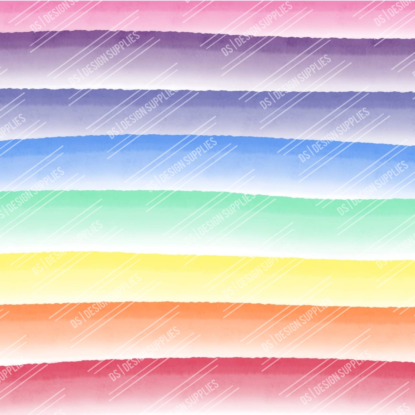 Rainbow Watercolour - Tumbler Wrap
