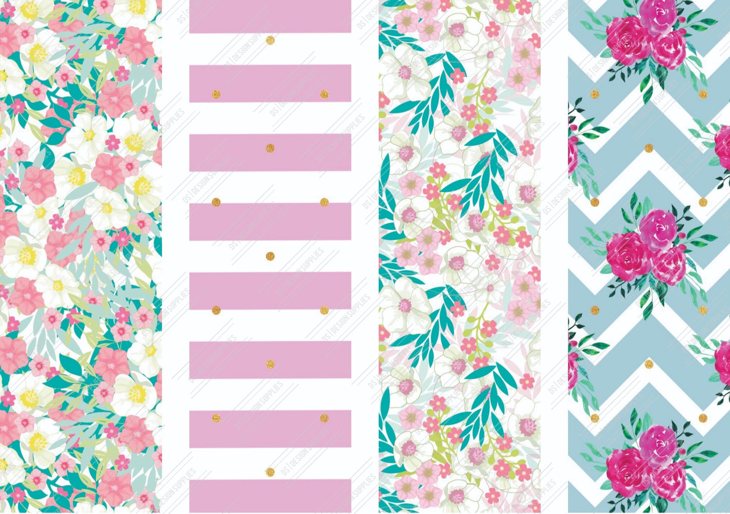 Floral Mixture 2 - Pen Wraps