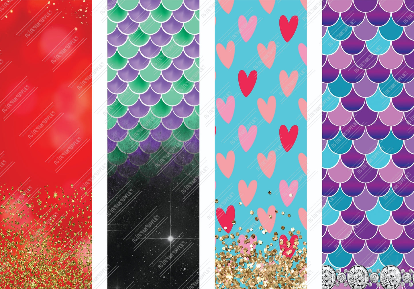 Love Mermaid - Pen Wraps