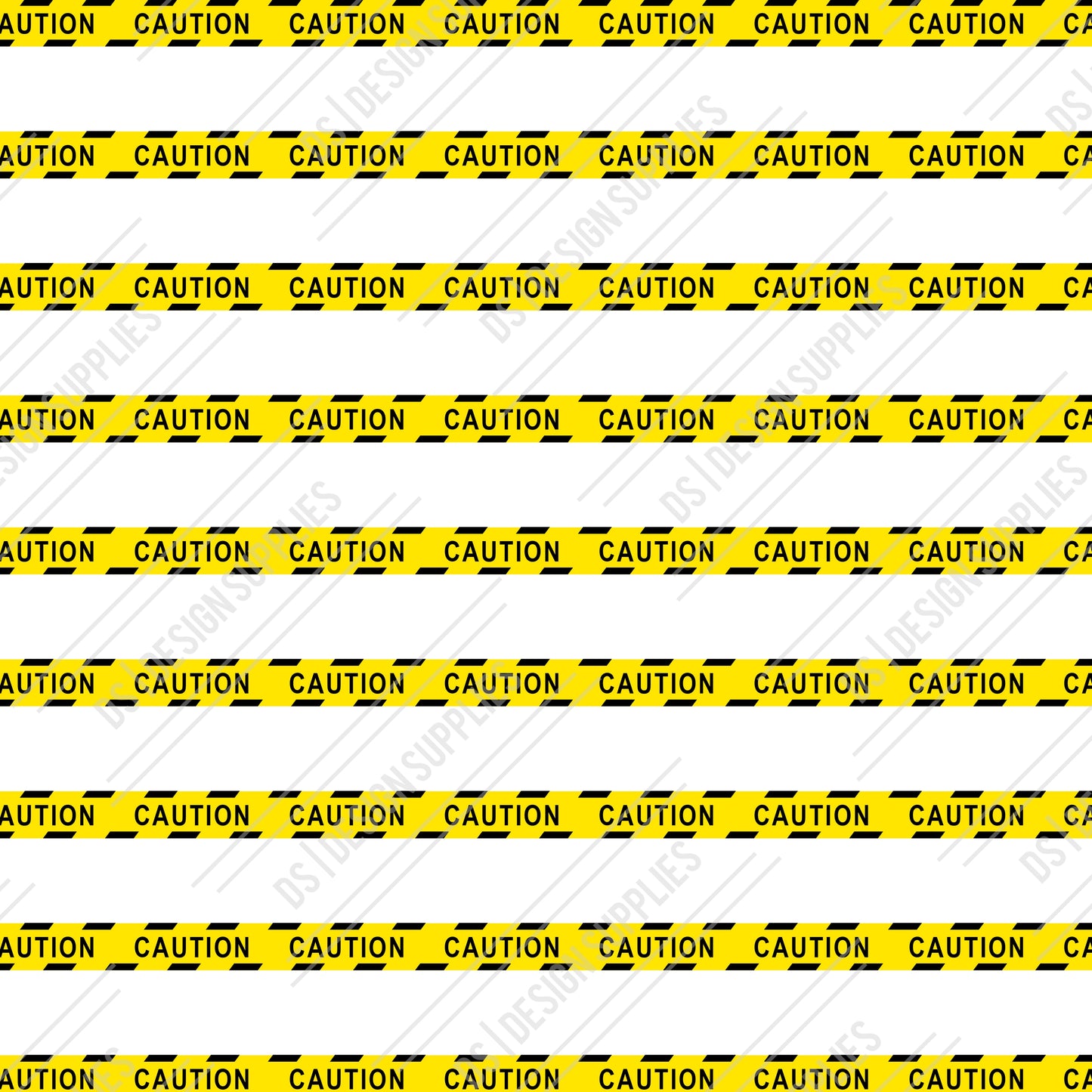 Caution Tape - Tumbler Wrap