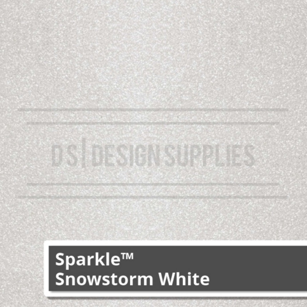 Siser Sparkle - Snowstorm White