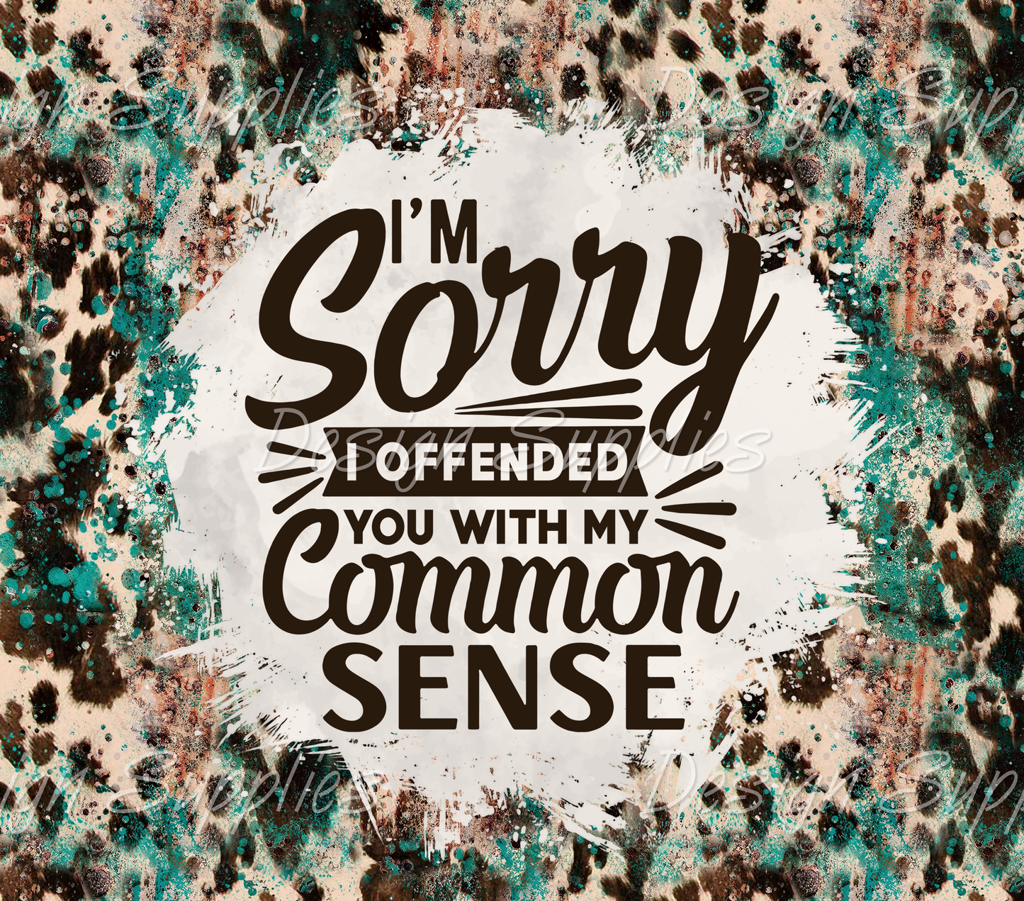 Tumbler Wrap - Common Sense