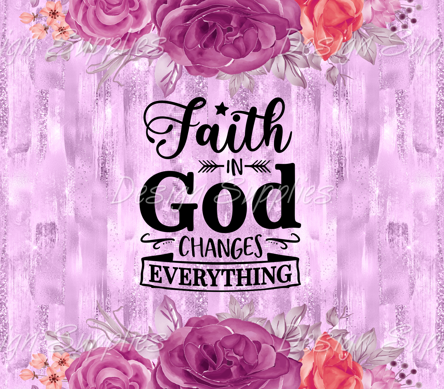 Tumbler Wrap - God Faith