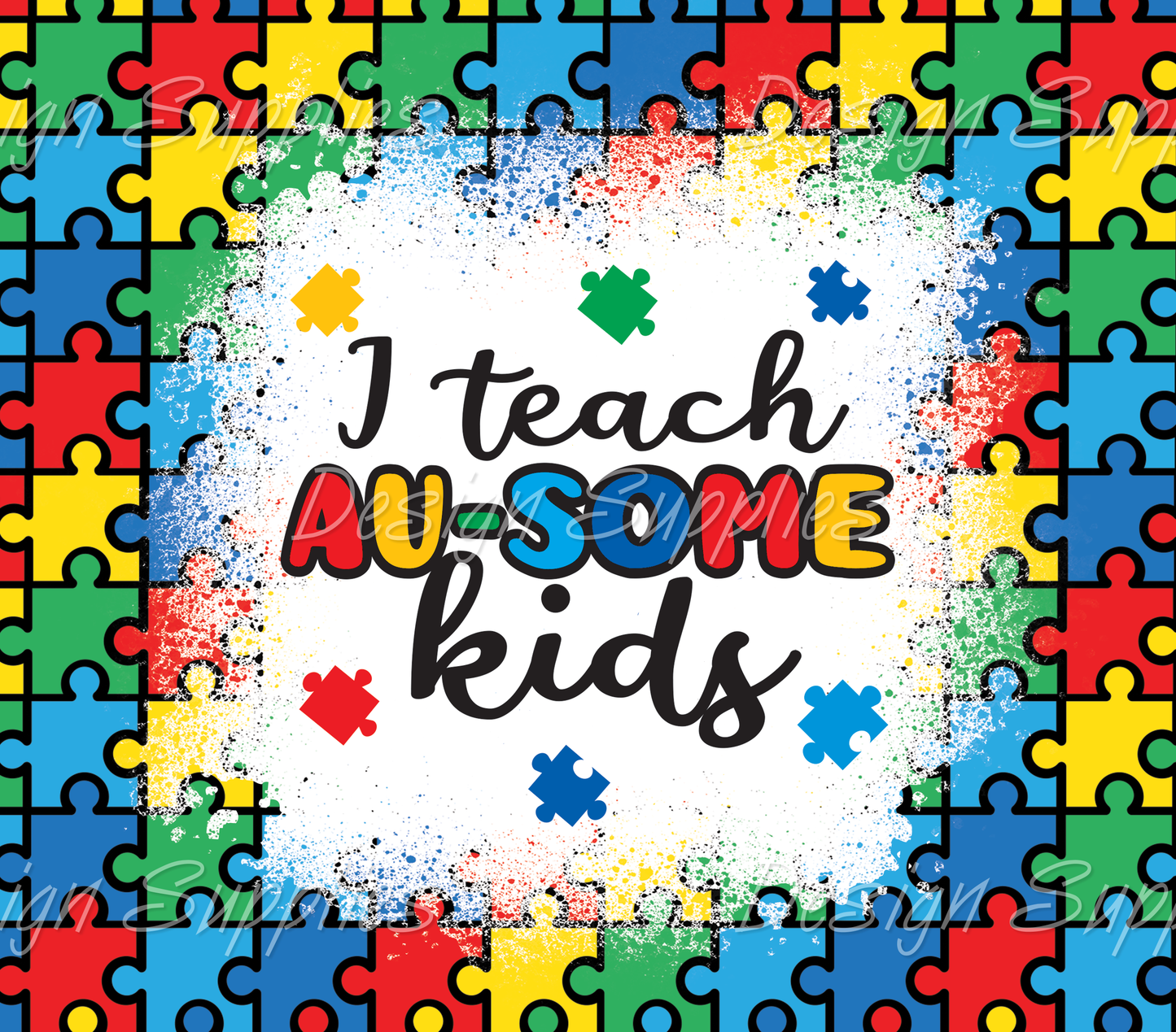 Tumbler Wrap - Teach Au-some Kids