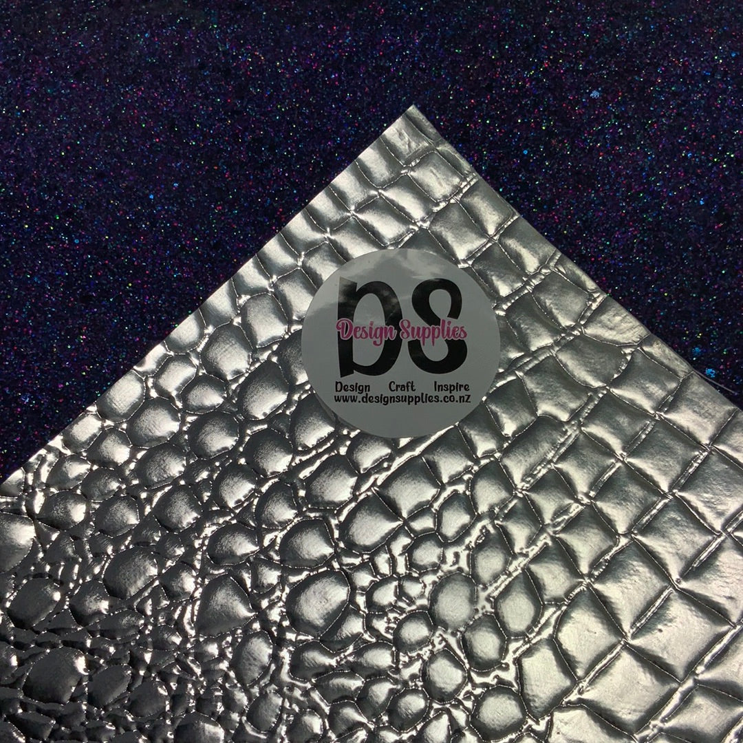 Faux Leather - Second Skin - Silver