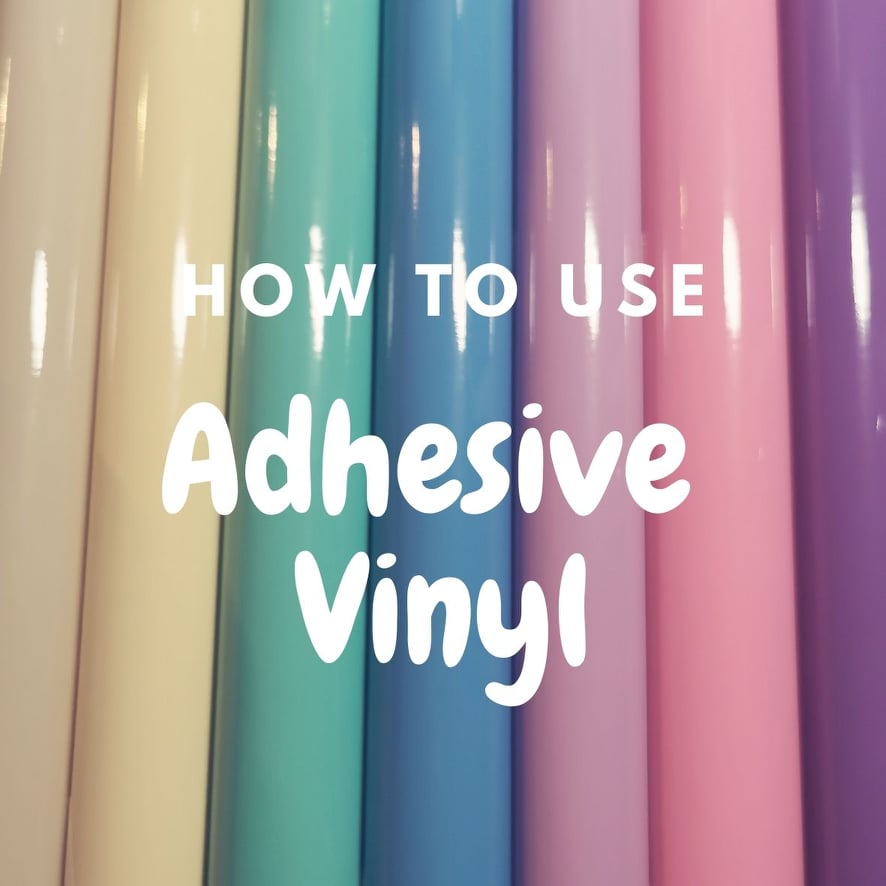 How to apply adhesive vinyl