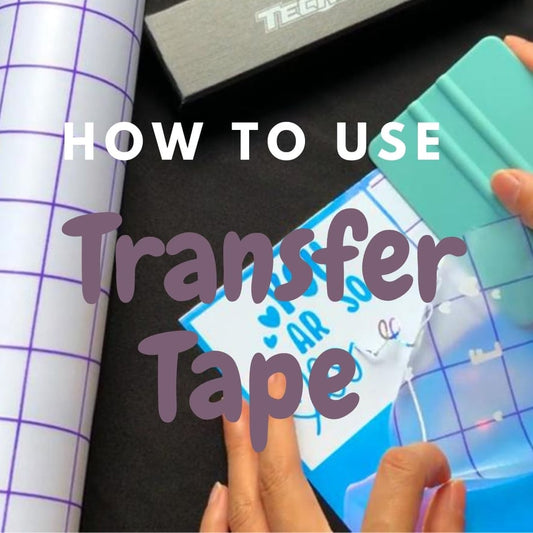 How to use transfer tape