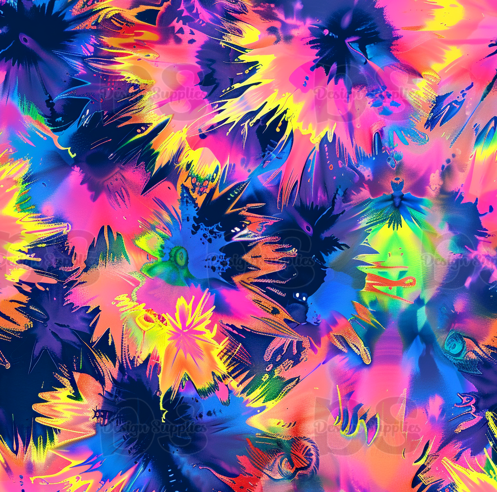 Tie-dye print 11