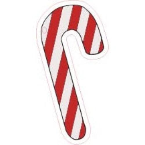 Acrylic - 3 Inch Candy Cane