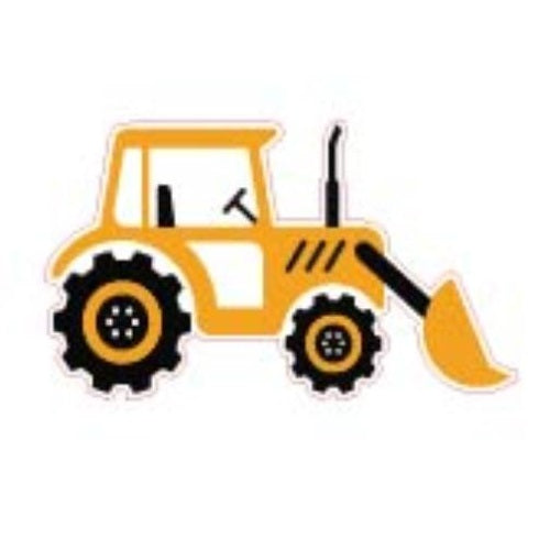 Acrylic - 2.5 Inch Digger Tractor