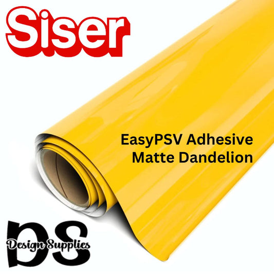 Siser EasyPSV Starling Adhesive - Dandelion Matte