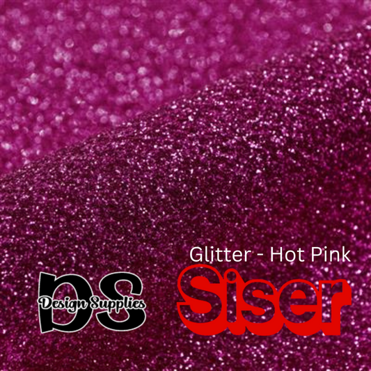 Siser Glitter 2 - Hot Pink