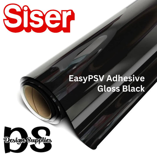 Siser EasyPSV Starling Adhesive - Black Gloss
