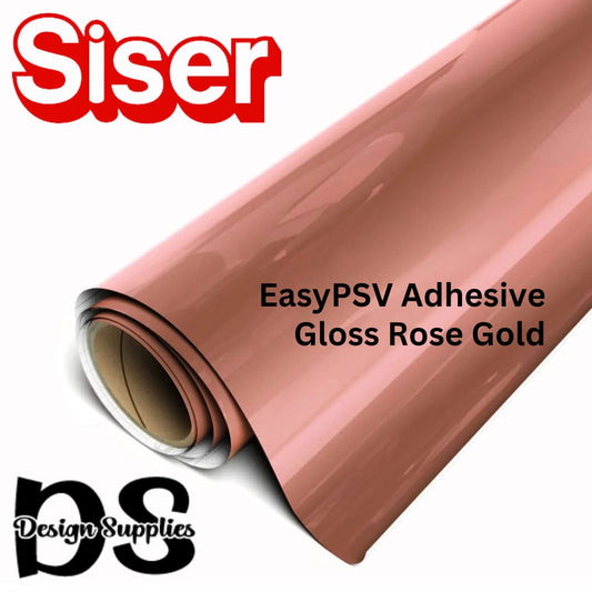 Siser EasyPSV Starling Adhesive - Rose Gold Gloss
