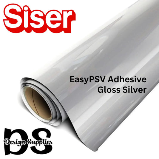 Siser EasyPSV Starling Adhesive - Silver Gloss