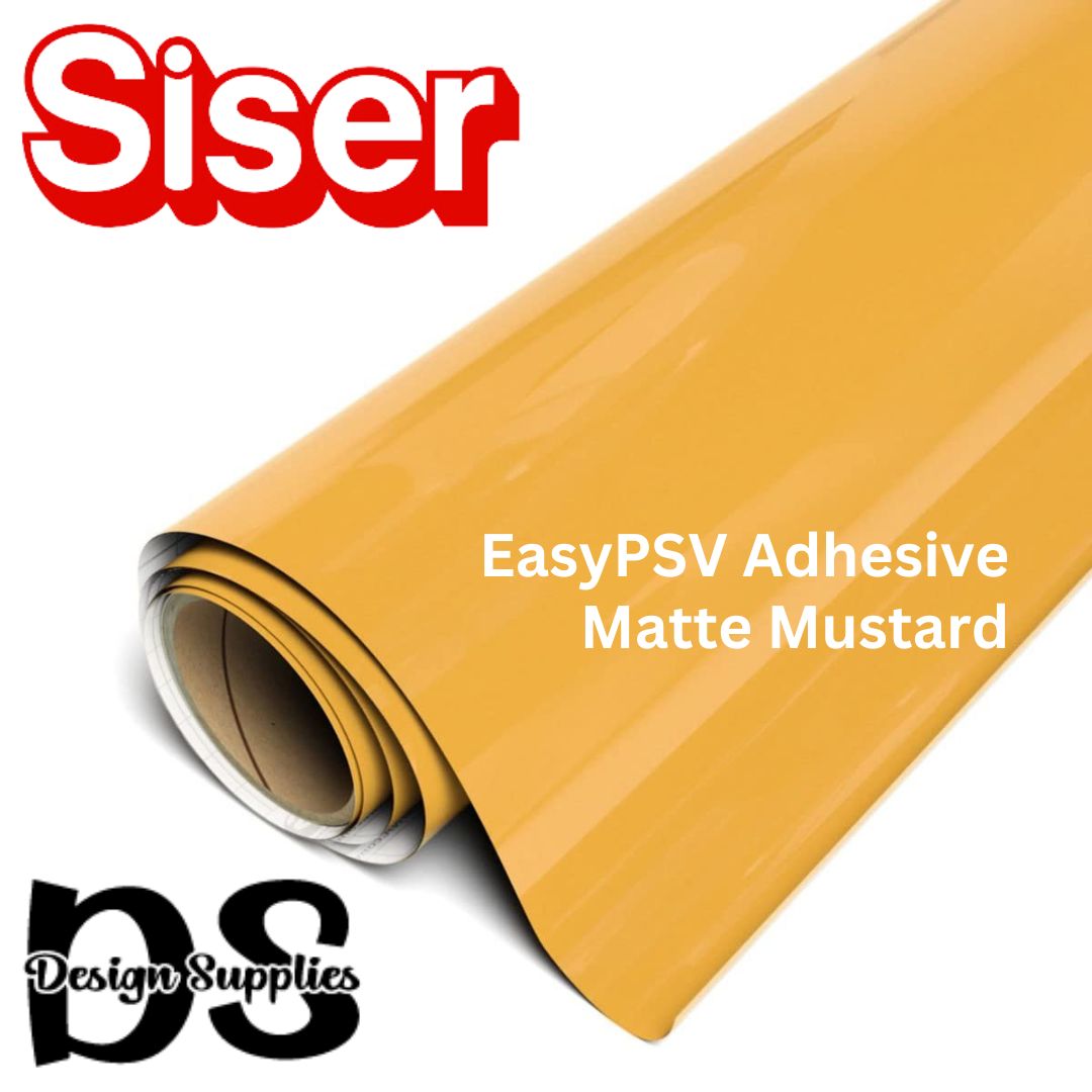 Siser EasyPSV Starling Adhesive - Mustard Matte