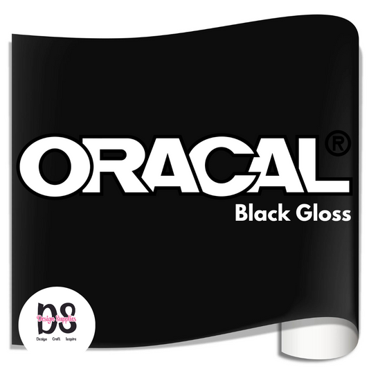 Oracal 651 -  Black Gloss