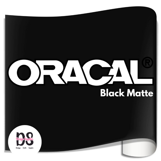 Oracal 651 -  Black Matte