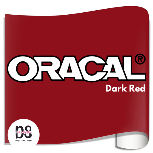 Oracal 651 Bulk Roll - Dark Red