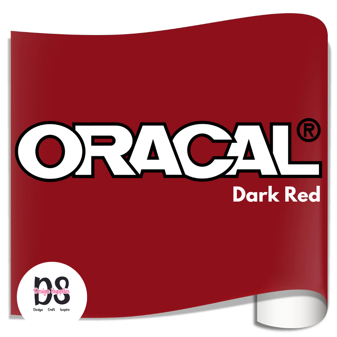 Oracal 651 -  Dark Red