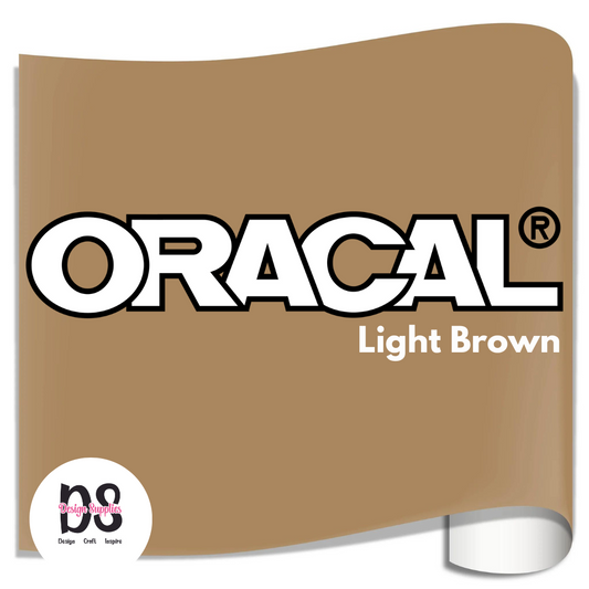 Oracal 651 Bulk Roll - Light Brown