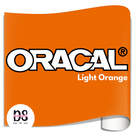 Oracal 651 Bulk Roll - Light Orange