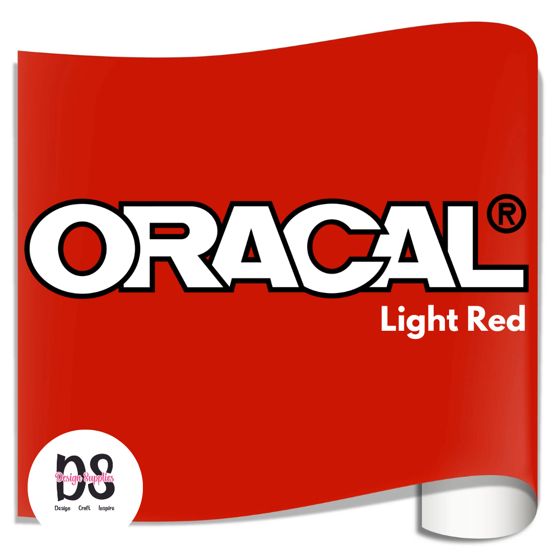 Oracal 651 -  Light Red
