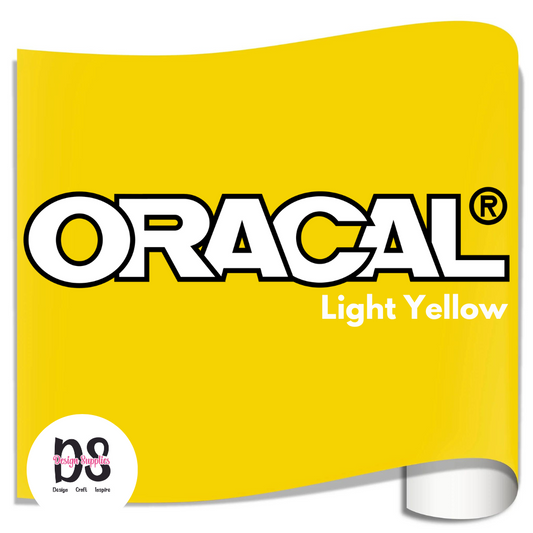 Oracal 651 Bulk Roll - Light Yellow